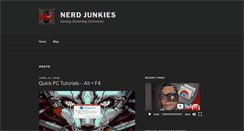 Desktop Screenshot of nerdjunkies.com
